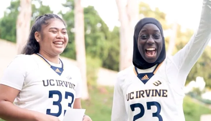 PERANCIS - Atlet bola basket asal Perancis, Diaba Konate (kanan). Foto: X @UCIwbb)