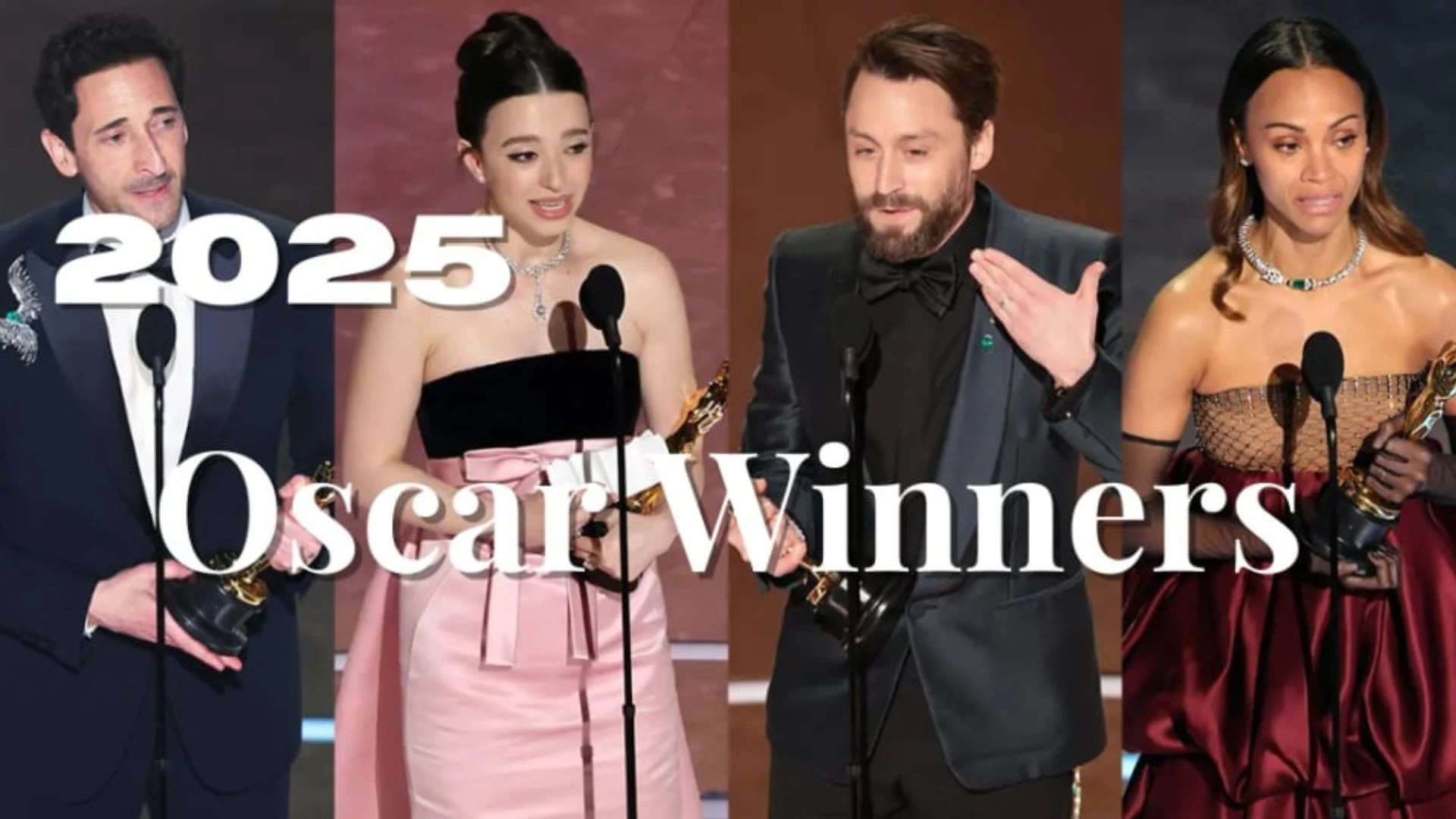 Para Pemenang Oscar 2025: Malam Gemilang bagi Insan Perfilman Dunia. Credit: One World News.