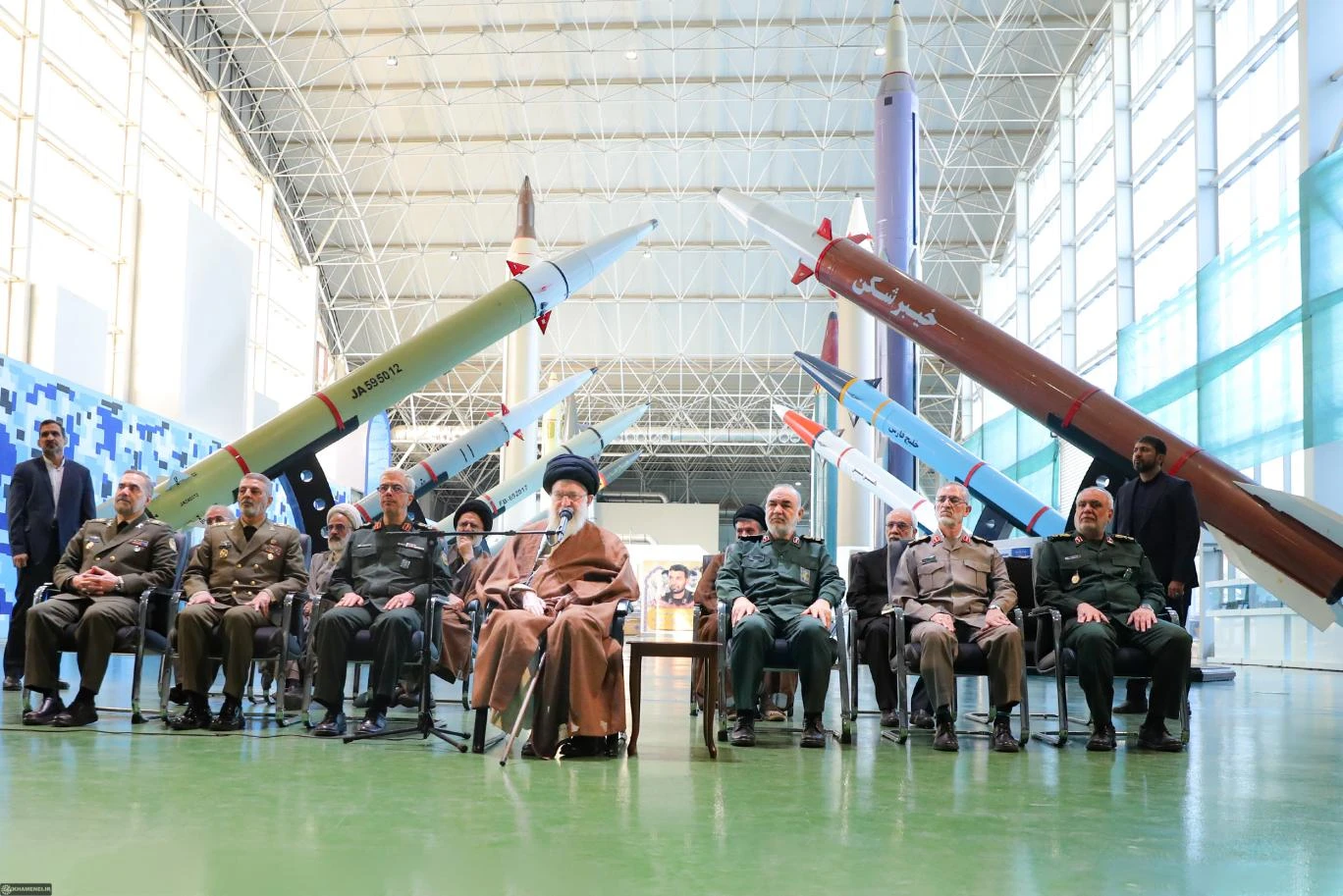 Iran memiliki kemampuan untuk membuat bom atom, tetapi hal itu tidak masuk dalam agenda kerja saat ini. Kredit: Hamshahri.