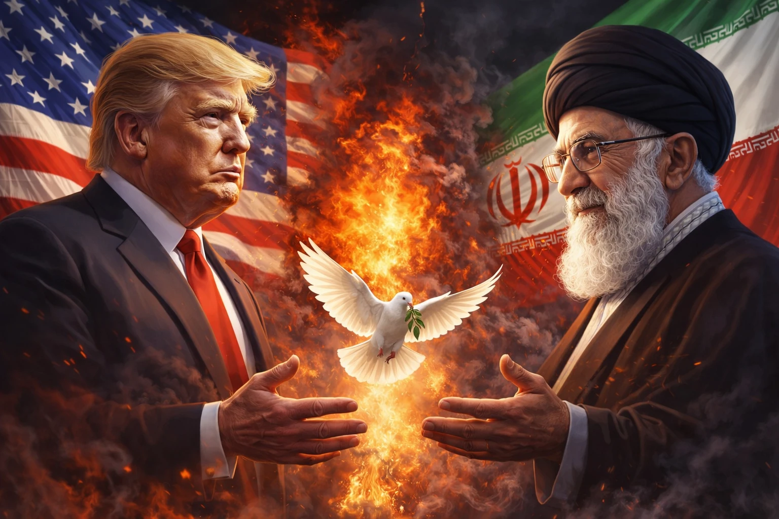 Amid the flames of conflict, peace remains a viable choice.