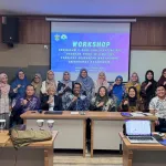 Tim dosen dan pengelola Program Studi S2 Ilmu Gizi Fakultas Kesehatan Masyarakat Universitas Hasanuddin berfoto bersama usai sesi Workshop Kurikulum K-2025 dan Updating RPS di Hotel Unhas Makassar, 13–14 Februari 2026, sebagai penegasan komitmen kolektif memperkuat implementasi Outcome Based Education dan percepatan kelulusan magister tiga semester berbasis capaian pembelajaran terukur.